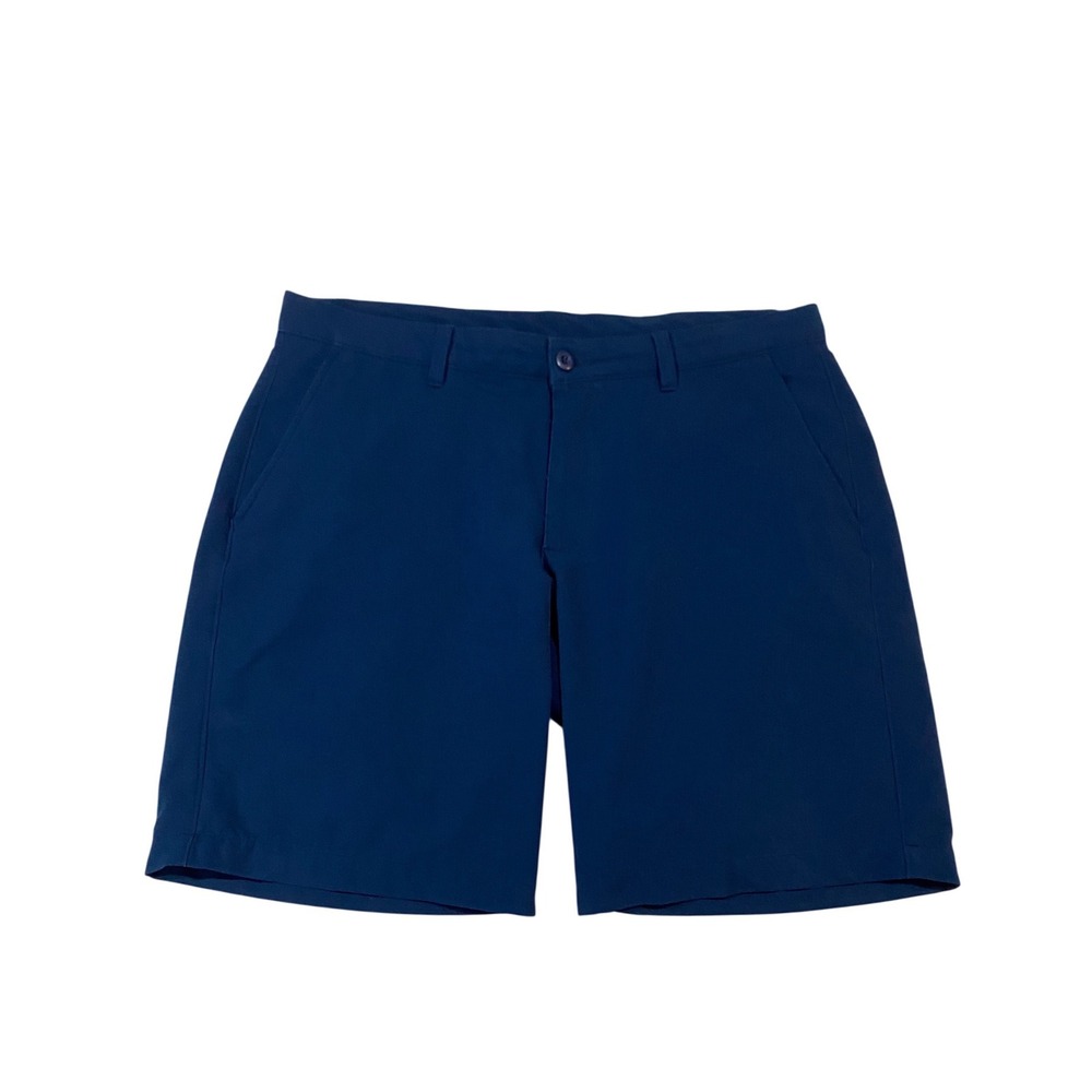 Under Armour Mens Tech Golf Shorts Academy Blue Navy 1350071 Size 38